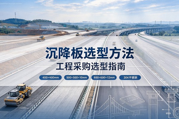 信都沉降板选择方法