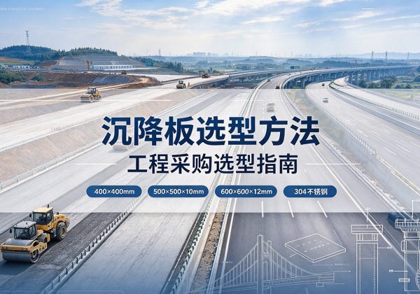 信都沉降板选择方法